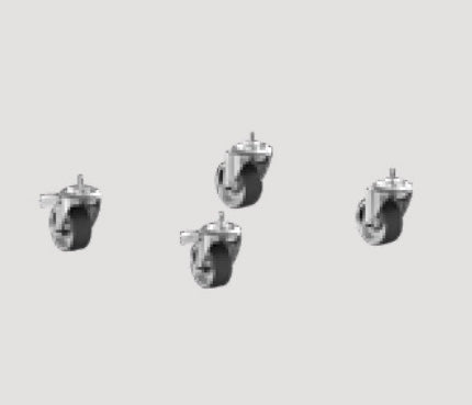 Kit Ruote per affumicatore Fògher