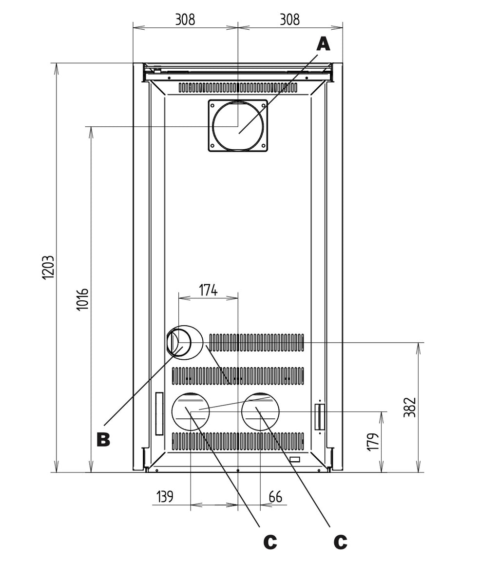 Ghibli Wood Steel Nero