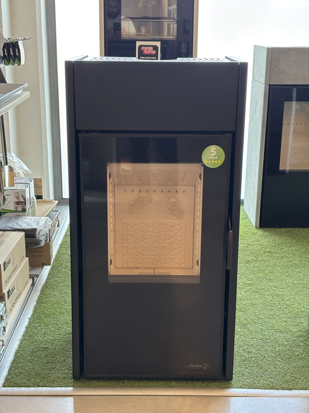 Ghibli Wood Steel Nero