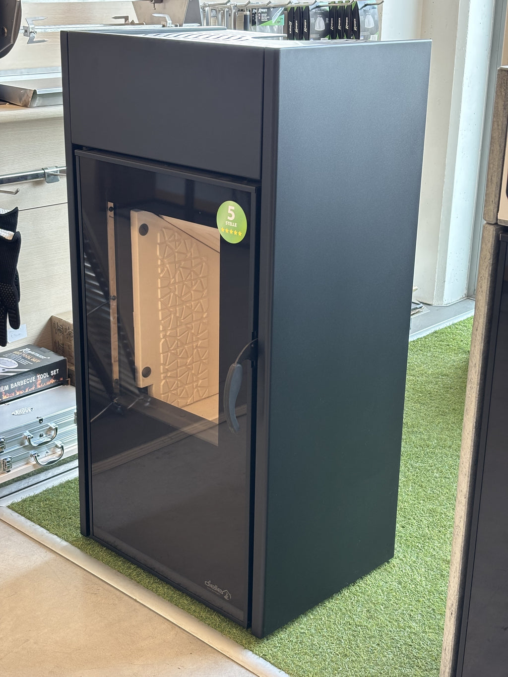 Ghibli Wood Steel Nero