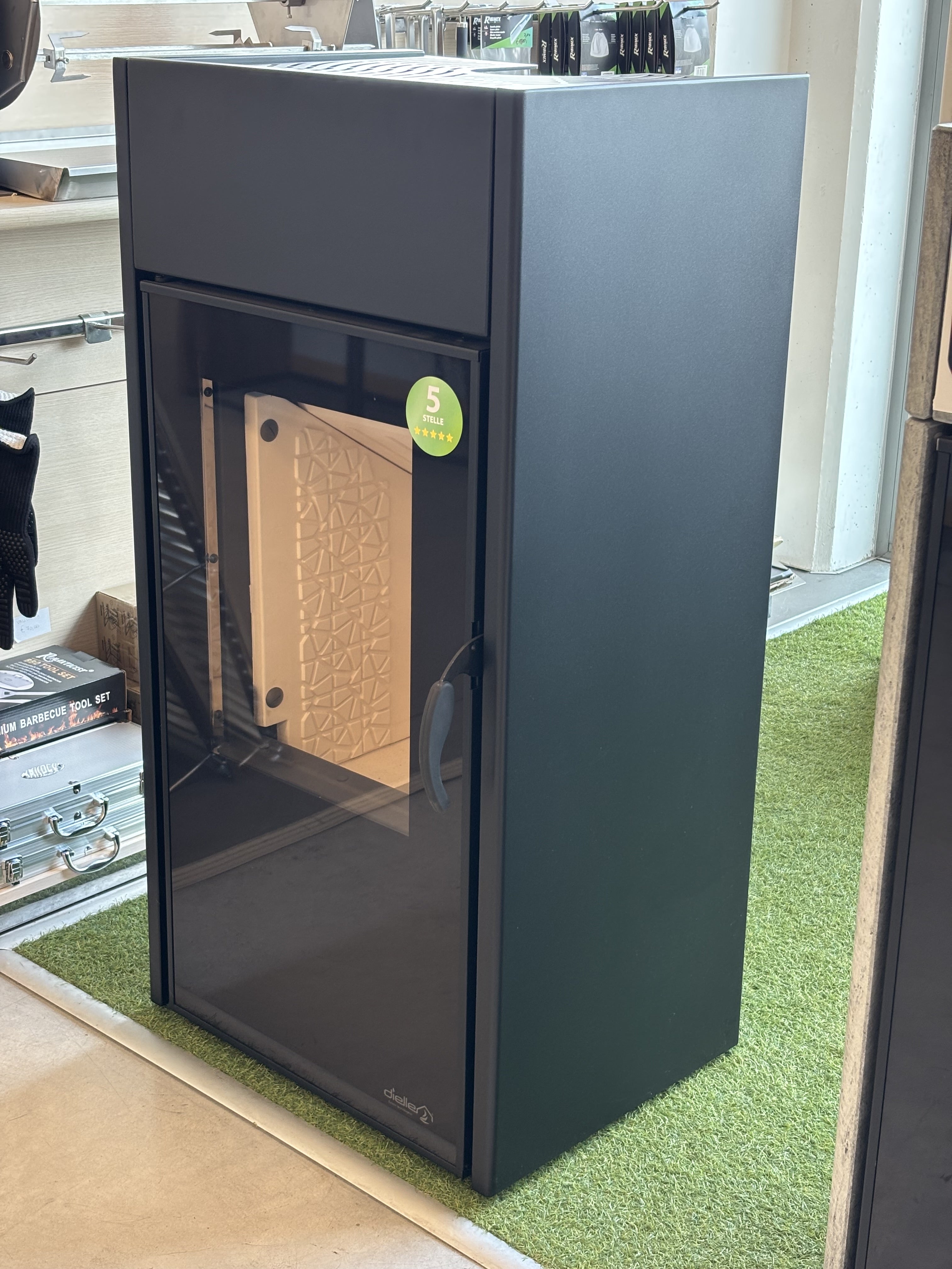 Ghibli Wood Steel Nero