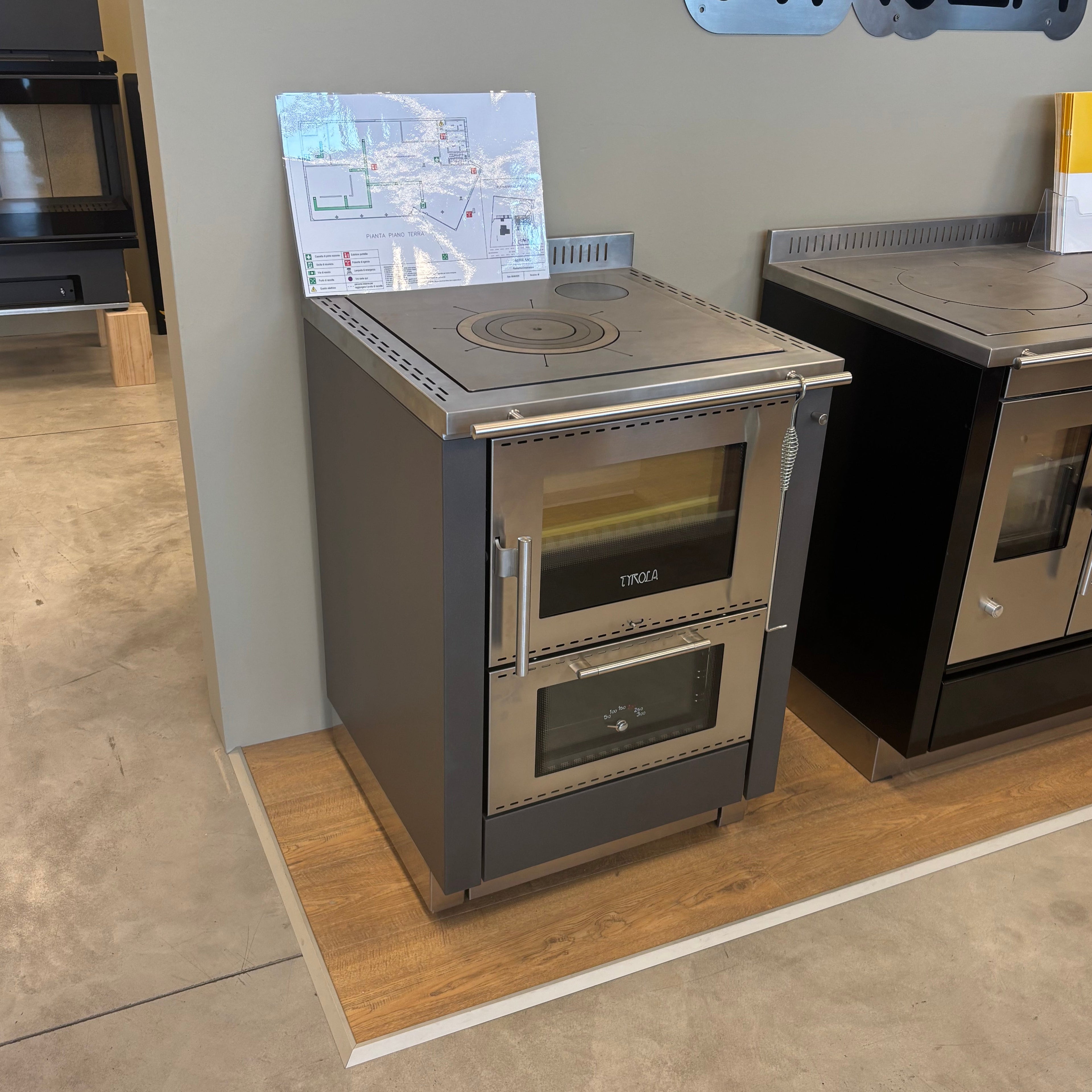 Stufa a Legna Tyrola TR F 60