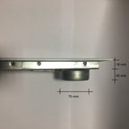 Piazzetta nozzle with rear connection