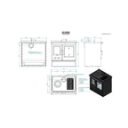 Cucina a Legna Klover Star 90 Maiolica