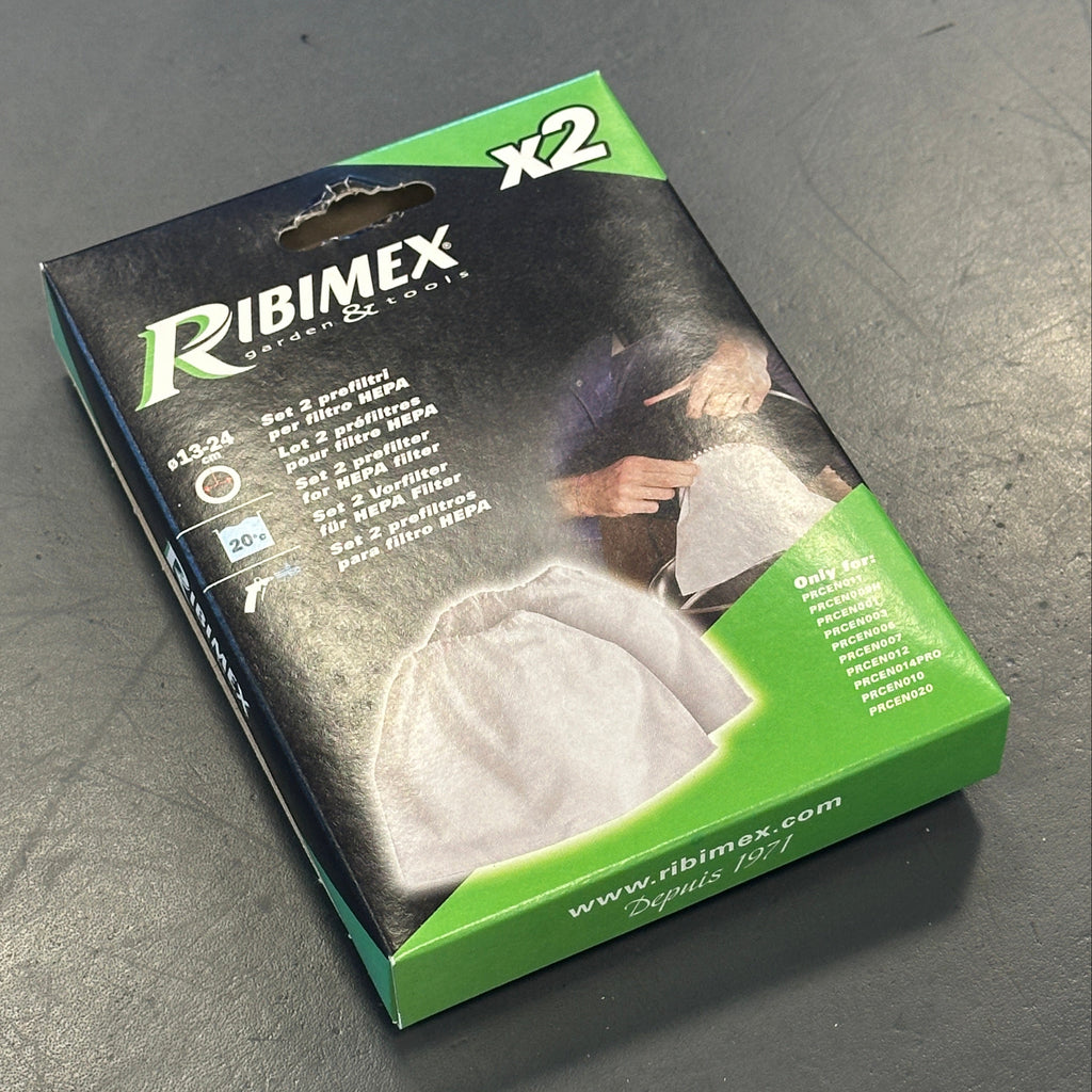 Set 2 prefiltri autoestinguenti