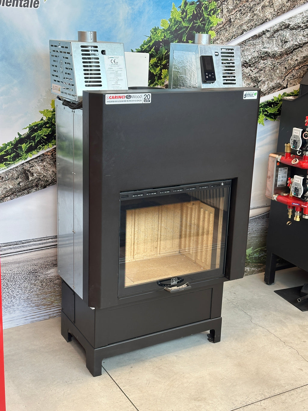 Inserto Camino Air Wood VC 20 KW - EXPO