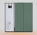 Caldaia a pellet Klover Ecompact 20 con display digitale e sistema di riscaldamento efficiente.