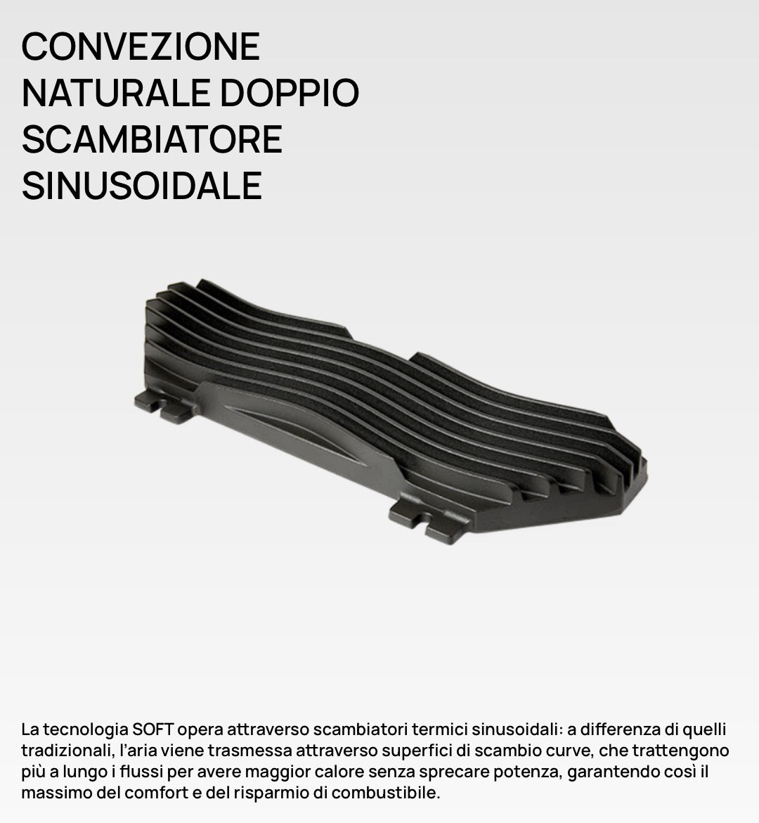 Stufa a pellet Klover Soft 8s con display digitale e design compatto, ideale per riscaldare ambienti domestici.