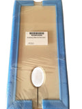 Schienale in Aluker® SP60 per accessori e ricambi Piazzetta, supporto robusto per camino o stufa, in alluminio resistente.