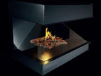 Camino elettrico Bieffe Shop Ambient Fire, usato in ottime condizioni, con effetti di fiamma realistici e design moderno.