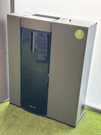 Stufa a pellet Dielle Stufe Ostro Glass 80 con porta in vetro e design moderno