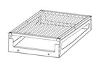 Kit per cottura indiretta Fògher, accessori BBQ in acciaio, con elementi per cottura indiretta da 250 mm.