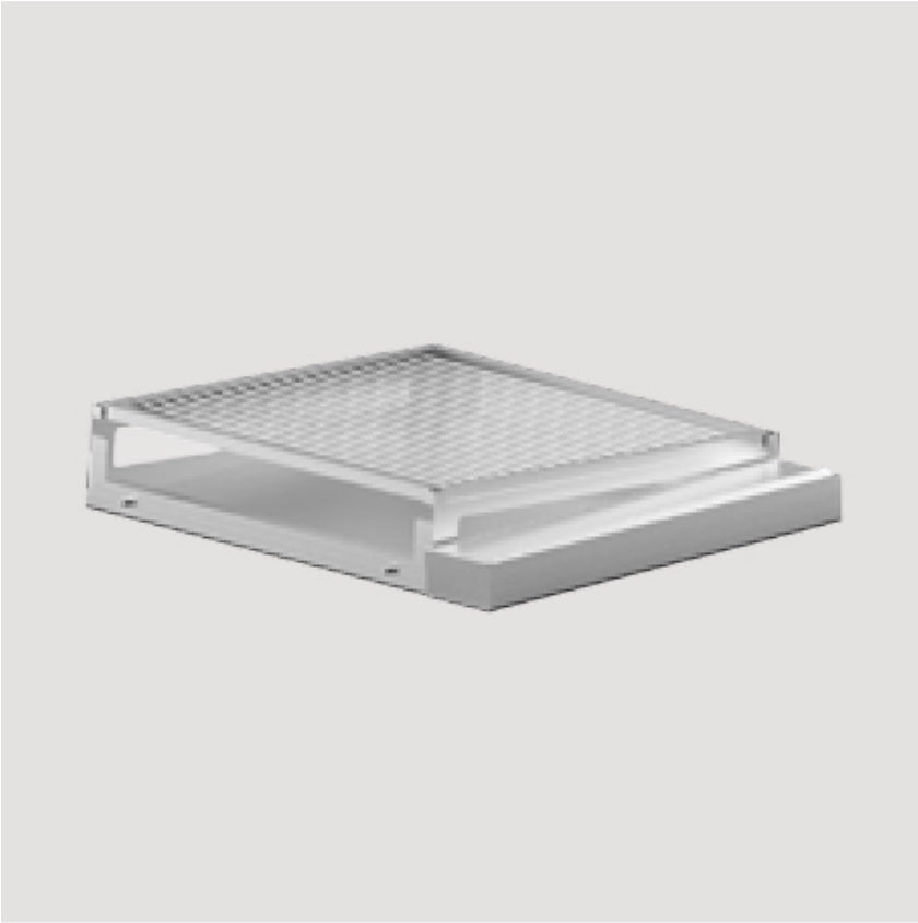 Kit di accessori per BBQ Fògher, per cottura indiretta e affumicatura, con strumenti e componenti in acciaio.
