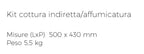 Kit accessori Fògher per cottura indiretta e affumicatura barbecue con griglie e strumenti in acciaio inox.