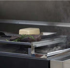 Kit accessori per BBQ Fògher con strumenti per cottura indiretta e affumicatura, in acciaio inox, per barbecue all'aperto