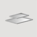 Kit teglie per pane Fògher, accessori per barbecue, in acciaio inox con manici robusti, ideali per cuocere pane e focacce.