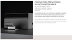Barbecue a legna Fògher WS 450 con affumicatore integrato, struttura robusta in acciaio per cotture all'aperto.