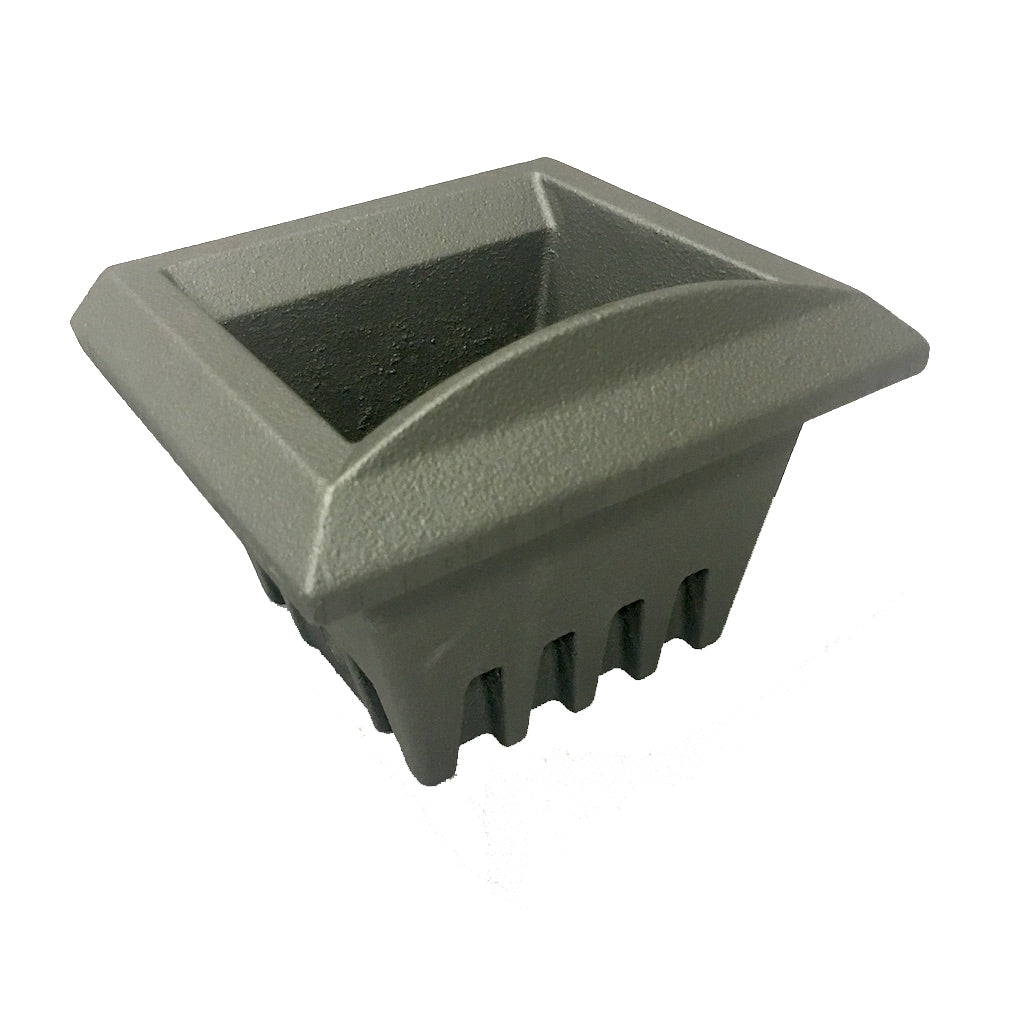 Braciere medio Piazzetta, accessori e ricambi per stufe e caminetti, in metallo con superficie liscia e design funzionale.