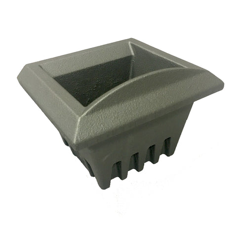 Braciere medio Piazzetta, accessori e ricambi per stufe e caminetti, in metallo con superficie liscia e design funzionale.