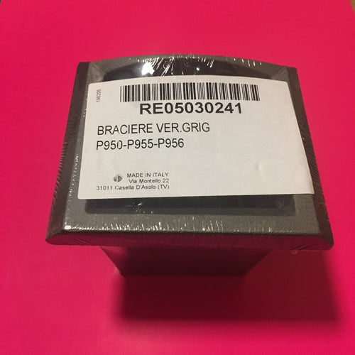 Braciere medio Piazzetta, accessori e ricambi, con superficie in metallo e manico resistente, ideale per caminetti e stufe Piazzetta.