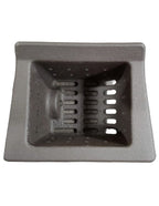 Braciere Piazzetta P136 e LIA, accessori e ricambi in metallo, con manici e superficie resistente, per stufe e caminetti.