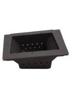 Braciere Piazzetta P137 e Rita, accessori e ricambi per stufe, con superficie in acciaio e design funzionale.