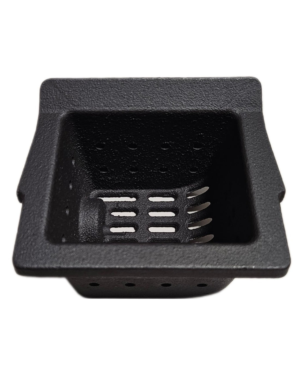 Braciere Piazzetta P158 P958 per accessori e ricambi, in metallo con manico e apertura superiore