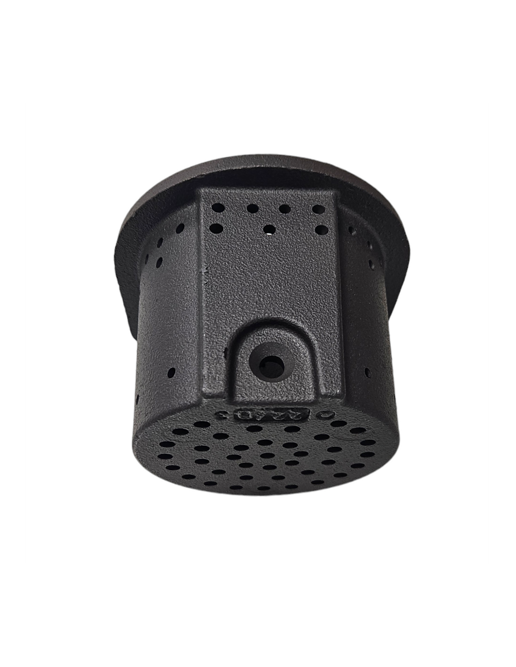 Braciere Piazzetta P120 in acciaio, accessori e ricambi per stufe e caminetti Piazzetta, visibile in primo piano.