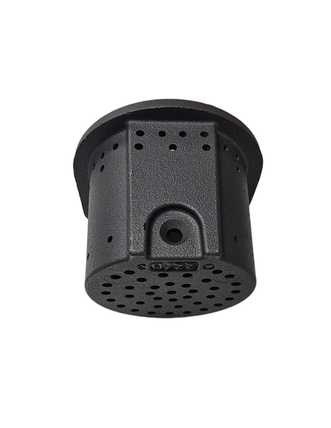 Braciere Piazzetta P120 in acciaio, accessori e ricambi per stufe e caminetti Piazzetta, visibile in primo piano.