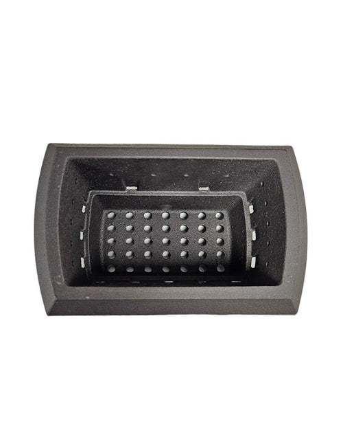 Braciere Piazzetta P130 in acciaio, parte degli accessori e ricambi, con finitura resistente e design funzionale.