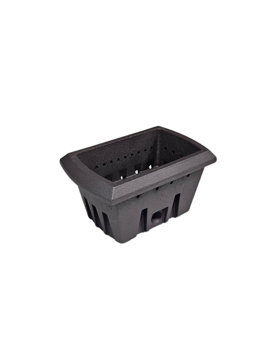 Braciere Piazzetta P130 in acciaio, accessori e ricambi per stufe e caminetti, con dettagli metallici e design robusto.