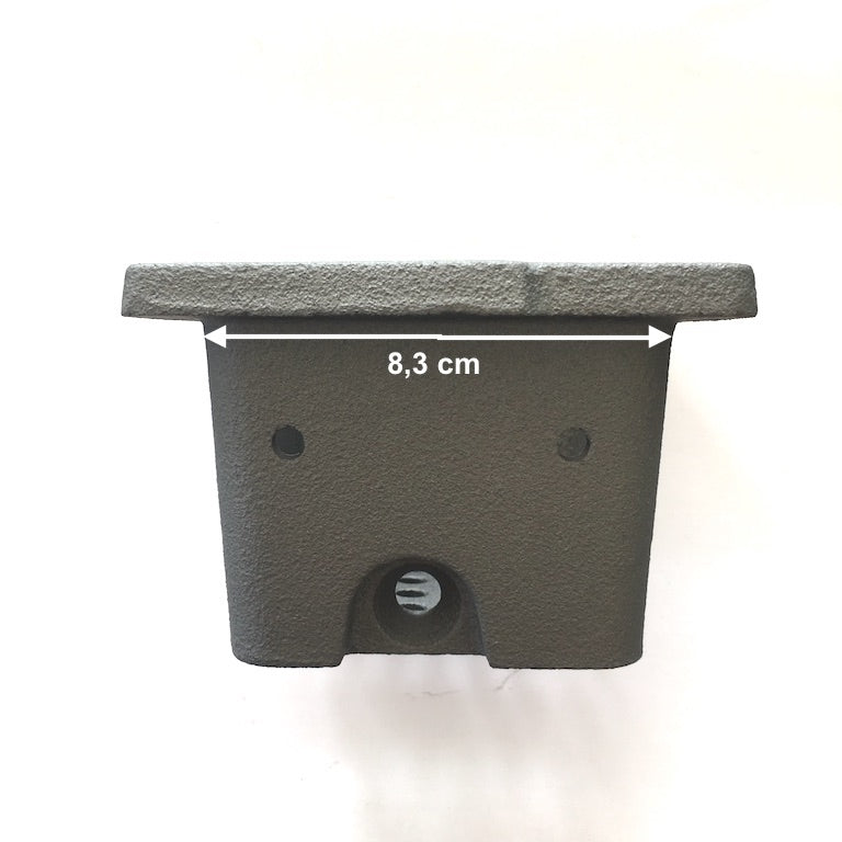 Braciere piccolo Piazzetta, accessori e ricambi, con superficie in metallo e manico in plastica, per stufe e caminetti.