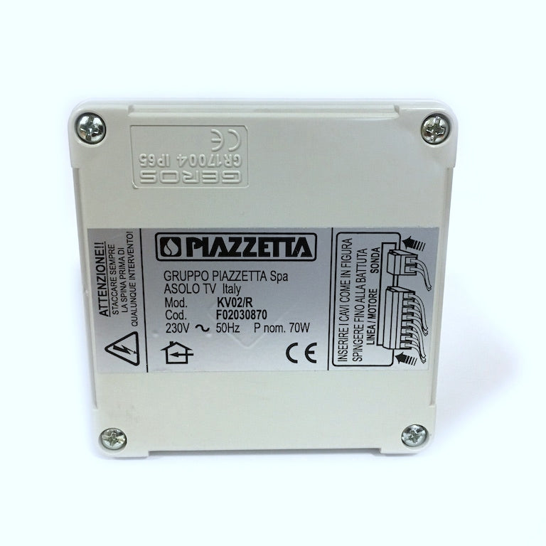 Centralina Multifuoco System Piazzetta, accessori e ricambi, vista dettagliata del componente elettrico per il sistema di riscaldamento