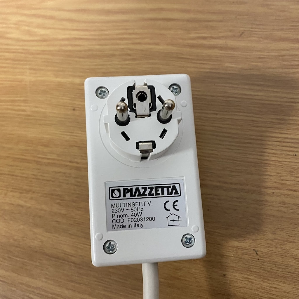 Comando ventilazione MULTINSERT Piazzetta per accessori e ricambi di stufe e camini, con pulsanti e manopole visibili nell'immagine