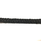6mm Black Fiberglass Cord - per meter