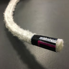 8mm White Fiberglass Cord - per meter