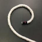 8mm White Fiberglass Cord - per meter