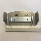 Deflettore per braciere piccolo Piazzetta, accessori e ricambi, in metallo con supporti, per proteggere e migliorare il funzionamento.