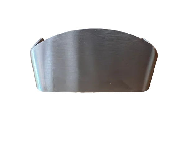 Deflettore Piazzetta P120, accessori e ricambi per caldaia, in metallo con finitura nera, visibile nell'immagine.
