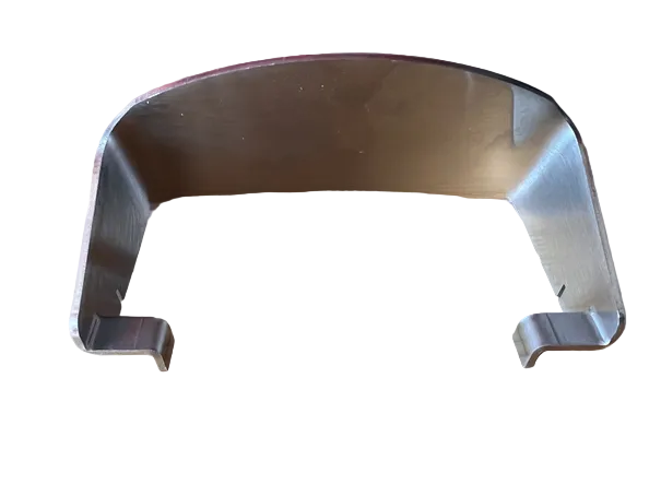 Deflettore Piazzetta P120 per accessori e ricambi, in metallo con finitura nera, per stufe e caldaie Piazzetta.
