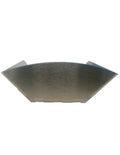 Deflettore Piazzetta P136 in acciaio inox, accessorio originale per caldaie e stufe Piazzetta, con design robusto e funzionale.