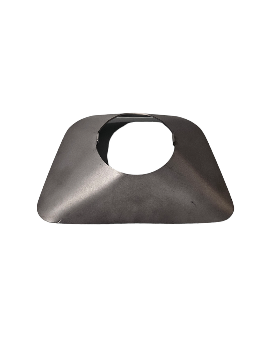 Deflettore Piazzetta P220 per accessori e ricambi, in metallo con finitura nera, visibile in primo piano.