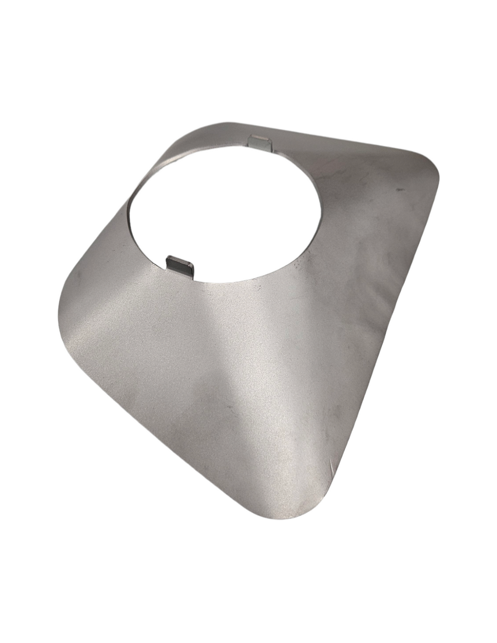 Deflettore Piazzetta P220 in acciaio inox, accessori e ricambi per stufe e caldaie Piazzetta, mostra il componente.