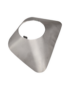 Deflettore Piazzetta P220 in acciaio inox, accessori e ricambi per stufe e caldaie Piazzetta, mostra il componente.