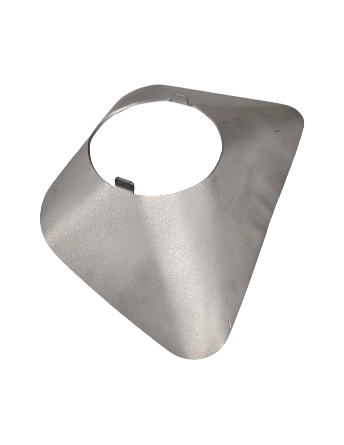 Deflettore Piazzetta P220 in acciaio inox, accessori e ricambi per stufe e caldaie Piazzetta, mostra il componente.