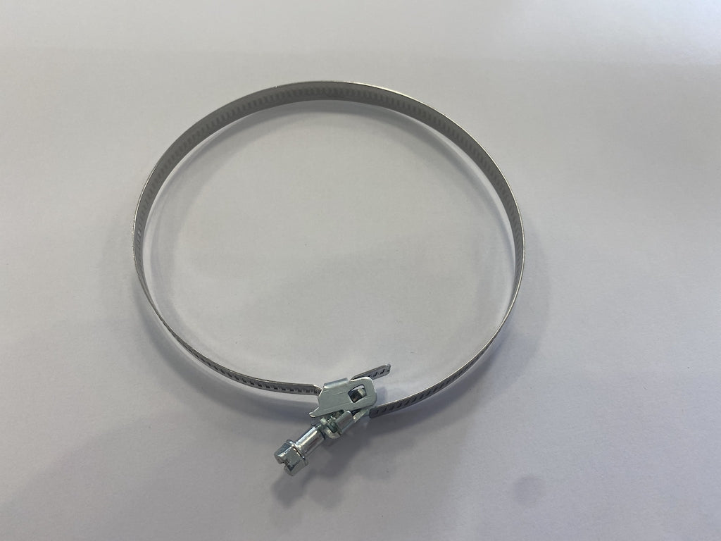 Fascetta stringi tubo metallica Piazzetta, accessori e ricambi, con fascetta in metallo per fissaggio tubi.