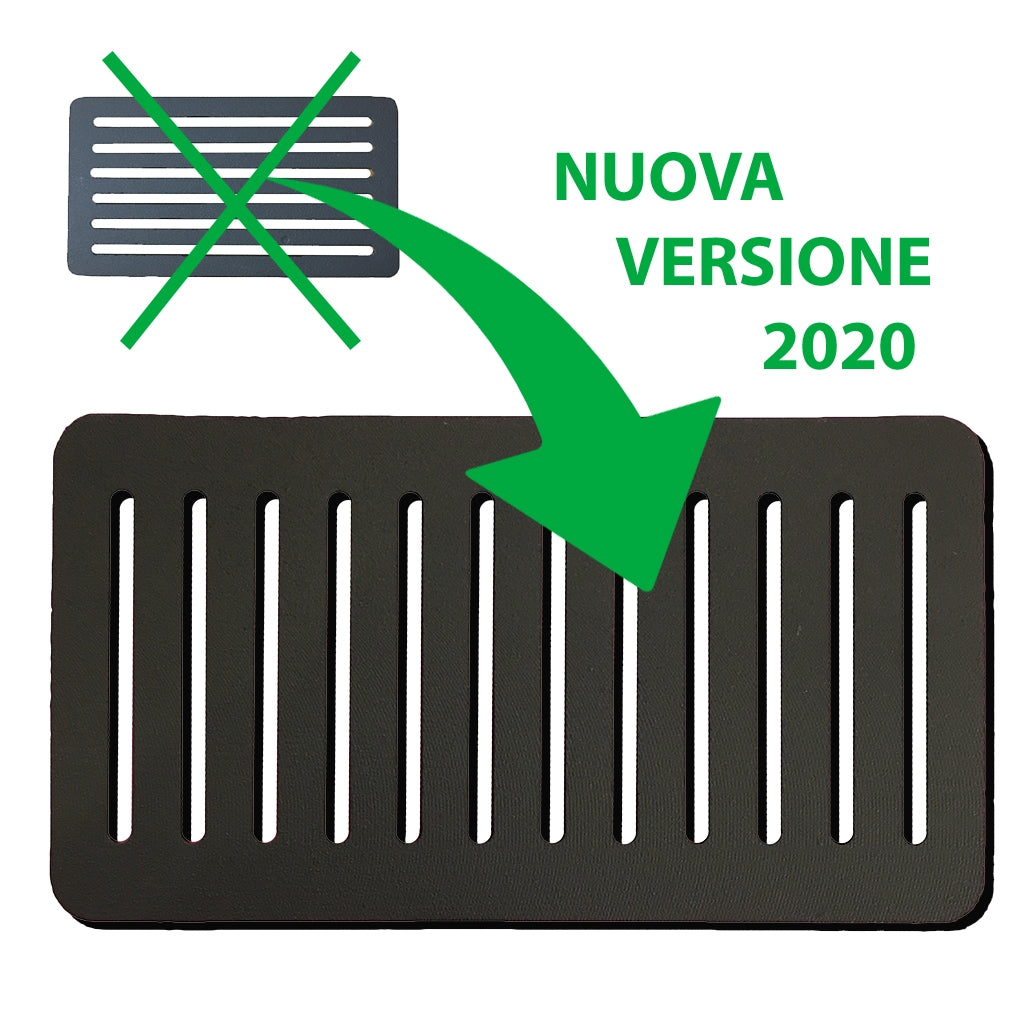Griglia per caminetti Piazzetta HT, accessori e ricambi, in acciaio con finitura resistente, per camino domestico.