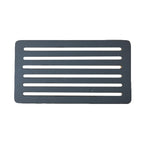 Griglia per camino Piazzetta HT, accessori e ricambi in acciaio, con elementi di supporto e design funzionale.