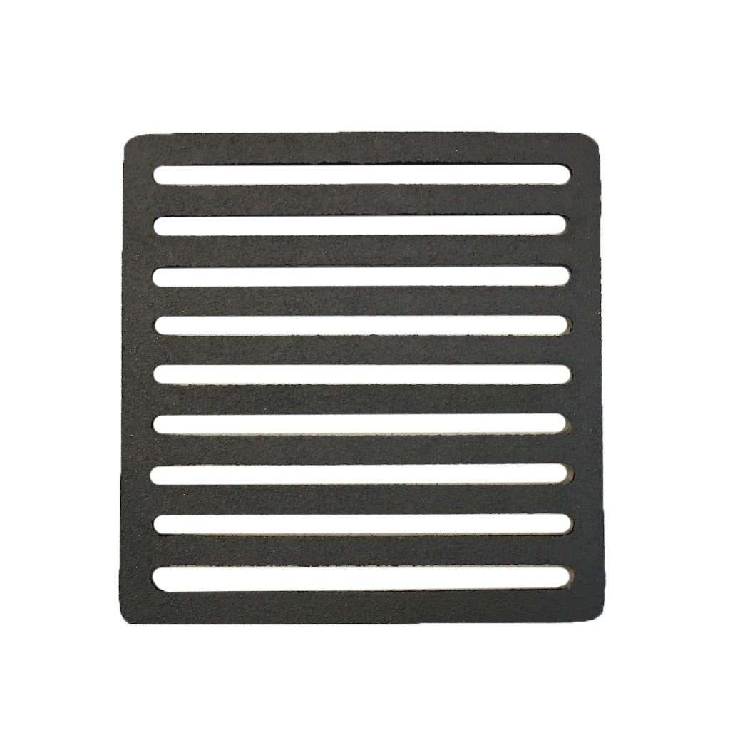Griglia Piazzetta 20x20 in acciaio per accessori e ricambi, con dettagli di superficie in metallo.