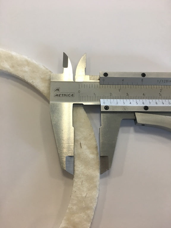 Guarnizione estrattore fumi Piazzetta, diametro 15,5 cm, accessori e ricambi per sistemi di ventilazione e scarico fumi.